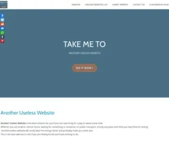 Anotheruseless.website(Another Useless Website) Screenshot