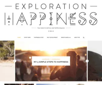 Anoukhandthesea.com(Exploration Happiness) Screenshot