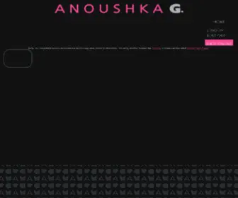 Anoushkag.com(Anoushka G) Screenshot