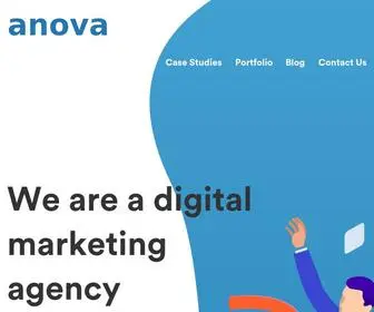 Anova.co(ECommerce Digital Growth Agency) Screenshot