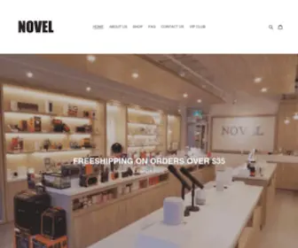 AnovelStore.com(A Novel Store) Screenshot