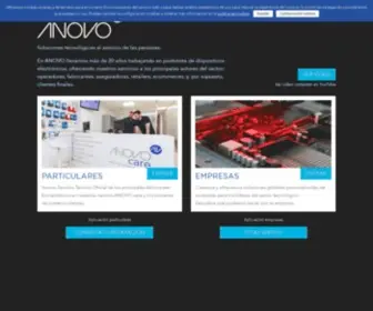 Anovo.es(Servicio Postventa en Tecnología) Screenshot