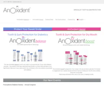 Anoxident.org(Specialist Tooth and Gum Protection) Screenshot