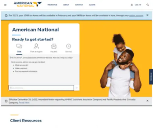 Anpac.com(Insurance for Home) Screenshot