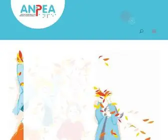 Anpea.asso.fr(Association Nationale des Parents d'Enfants Aveugles et malvoyants avec ou sans handicap associé) Screenshot