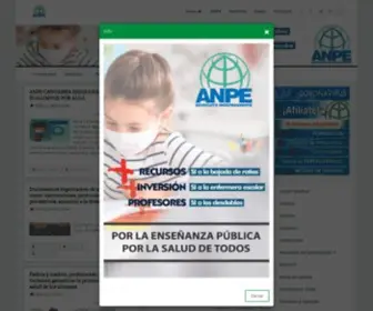 Anpecantabria.org(ANPE Cantabria) Screenshot