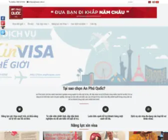 Anphuquoc.com(DỊCH VỤ XIN VISA) Screenshot