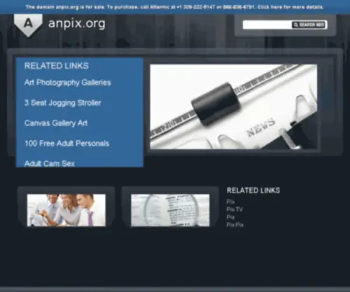 Anpix.org(AN Pix is a free image hosting service) Screenshot