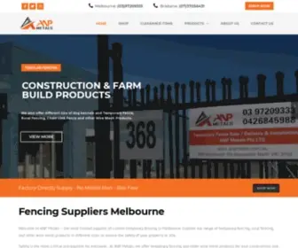 Anpmetals.com.au(ANP Metals) Screenshot