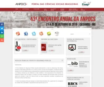 Anpocs.com(Ciências Sociais) Screenshot