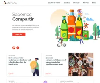 Anprac.org.mx(MexBeb) Screenshot