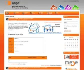 Anpri.pt(Moodle) Screenshot