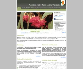 Anpsa.org.au(Australian Native Plants Society (Australia)) Screenshot