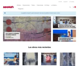 Anquins.com(Galería de Arte en Tarragona Reus) Screenshot