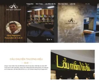 Anquygroup.com(An Quy Group) Screenshot