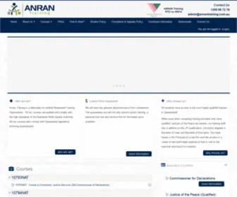 Anrantraining.com.au(Anran Training) Screenshot