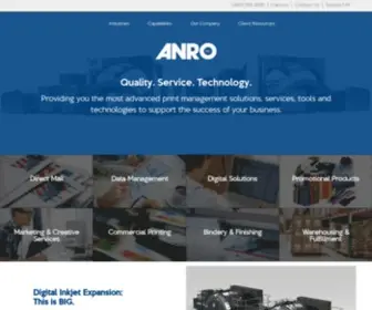 Anro.com(ANRO Inc) Screenshot