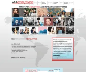 AnrWorldwide.com(A&R WORLDWIDE) Screenshot