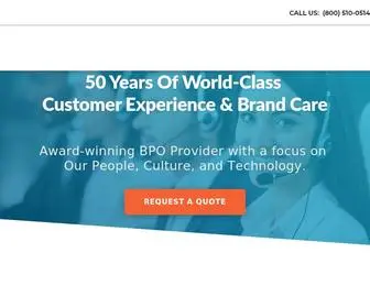 Ansafone.com(Call Center and BPO Services) Screenshot