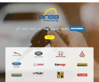 Ansamotorstt.com(Home of the World's Best Brands) Screenshot