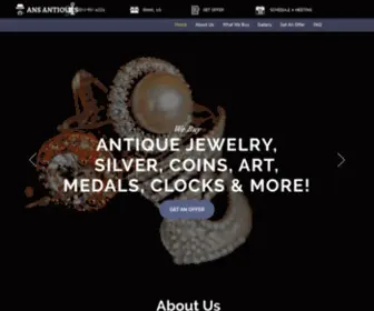 Ansantiques.com(ANS Antiques) Screenshot