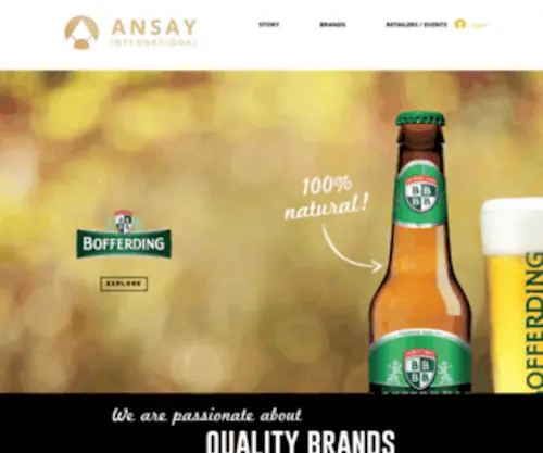 Ansayintl.com(Ansay International) Screenshot
