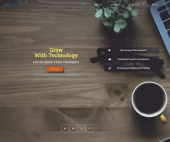 Anscient.com(Software and Digital Marketing Company) Screenshot