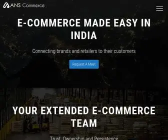 Anscommerce.com(ANS Commerce) Screenshot