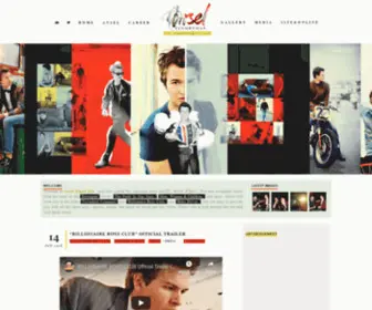 Ansel-Elgort.com(Ansel Elgort) Screenshot