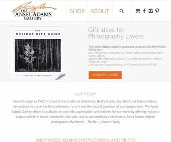 Anseladams.com(The Ansel Adams Gallery) Screenshot