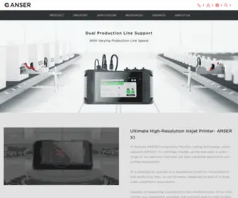 Anser-Coding.com(ANSER CODING INC) Screenshot