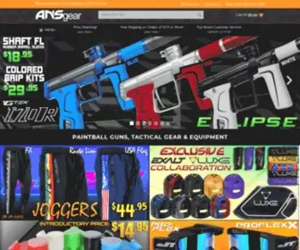 Ansgear.com(Paintball Guns & Gear On Sale) Screenshot