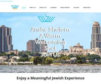 Anshesholomnewrochelle.org(Anshe Sholom) Screenshot