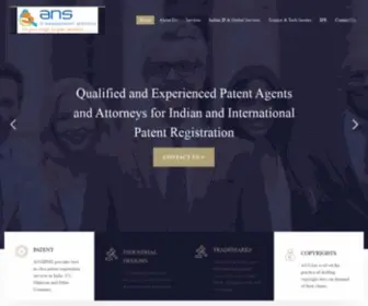Ansipms.com(Indian Patent Attorney) Screenshot