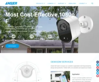 Ansjer.com(Ansjer has been engaged in the field of security monitoring for more than 20 years) Screenshot