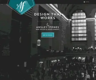 Ansleyfones.com(Ansley Fones Web Design & Development) Screenshot