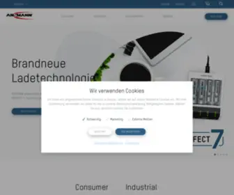 Ansmann-Energy.com(ANSMANN AG) Screenshot