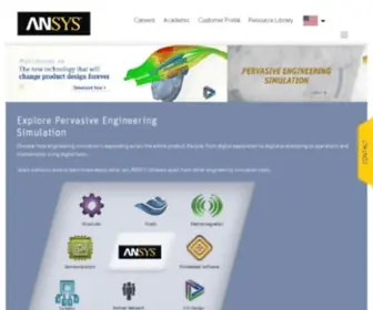 Ansoft.com(Simulation Driven Product Development) Screenshot