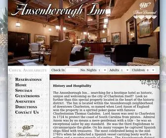 Ansonboroughinn.com(History) Screenshot