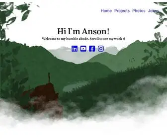 Ansonyu.ca(Anson Yu) Screenshot