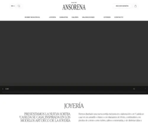 Ansorena.com(Desde 1845) Screenshot