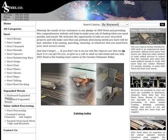 Anssteel.com(ANS Steel) Screenshot