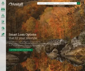 Anstaffbank.com(Anstaff Bank) Screenshot