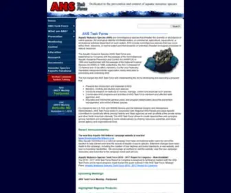 Anstaskforce.gov(The ANS Task Force) Screenshot