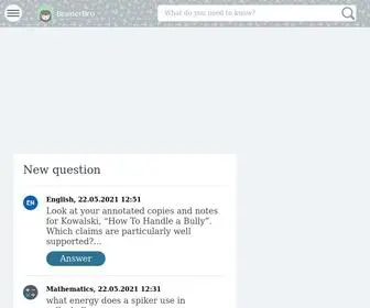 Answer-Helper.com(Answers to questions for students) Screenshot