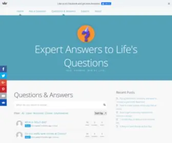 Answer-Wiz.com(Questions & Answers) Screenshot