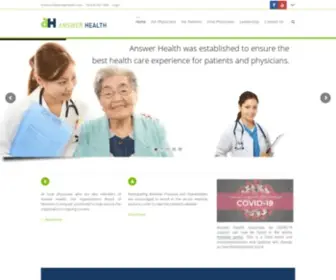 Answerhealth.com(AnswerHealth) Screenshot
