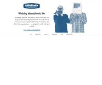 Answermen.com(Answermen Ltd) Screenshot