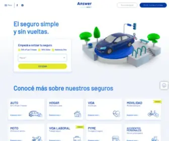 Answerseguros.com.ar(Answer Seguros) Screenshot