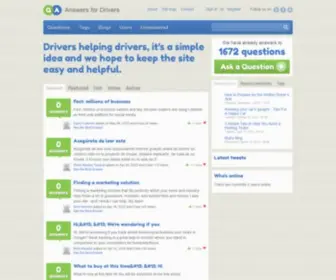 Answersfordrivers.com(Answers for Drivers) Screenshot